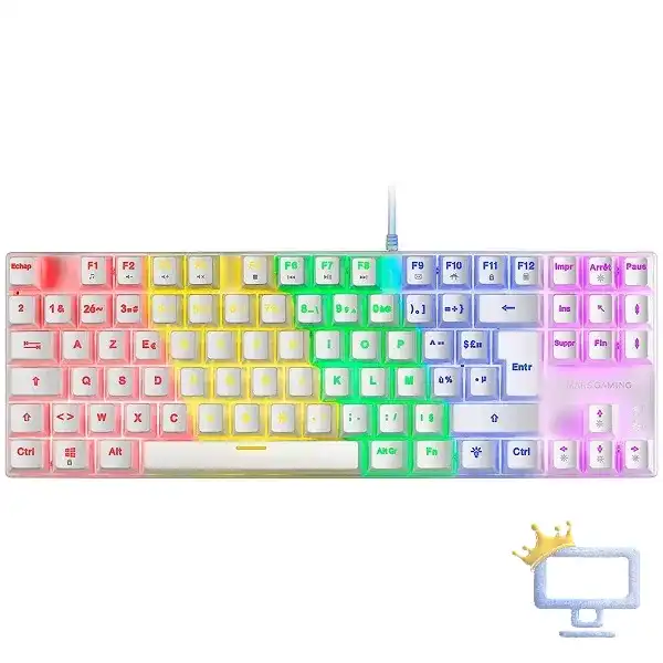 Mars Gaming MK80W Mechanical RGB Gaming Keyboard