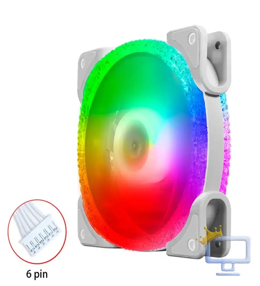 BZ-120W RGB 6pin Computer fans