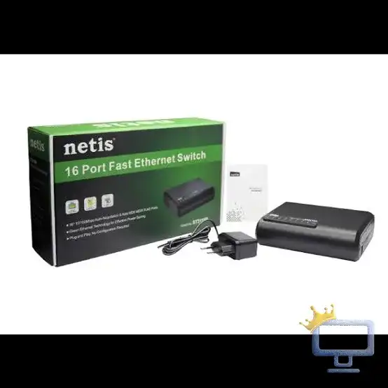 Netis 16-Port Fast Ethernet Switch
