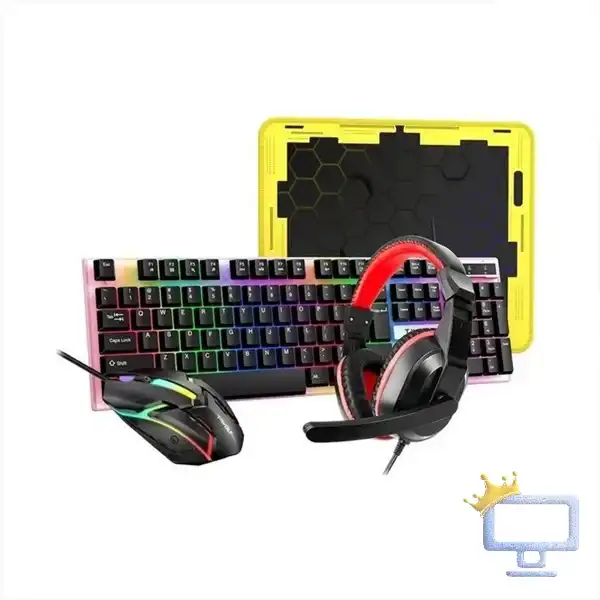 T-WOLF TF240 4-in-1 RGB Gaming Combo